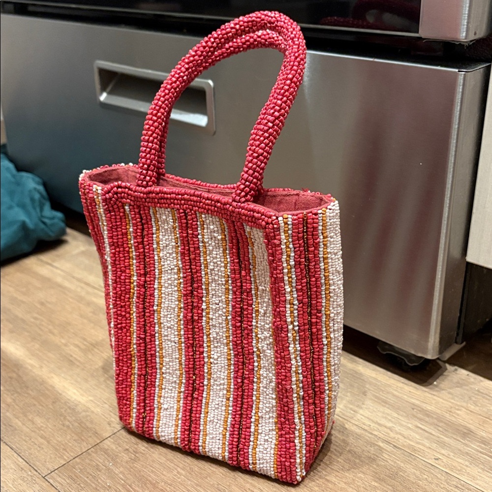 Anthropologie | Beaded Mini Tote - Picture 3 of 7